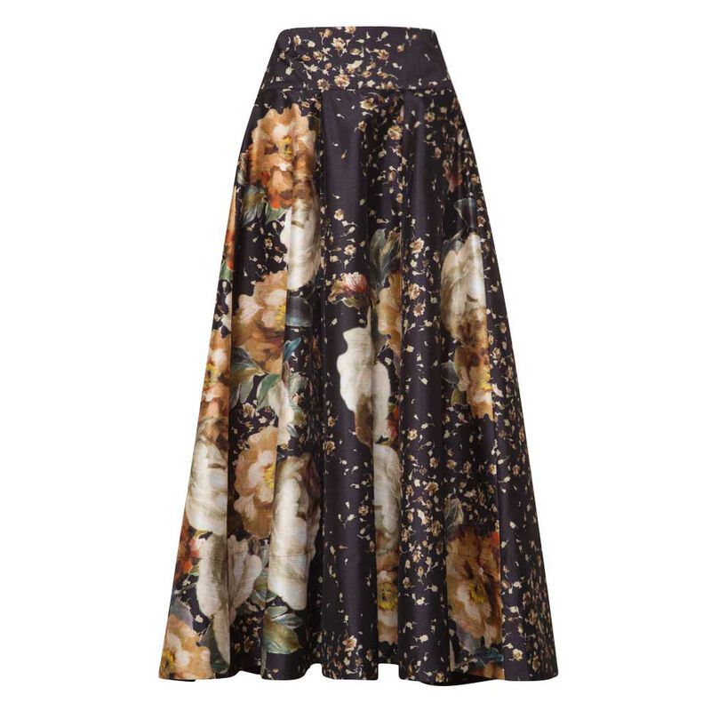 byTiMo Taffeta Maxi Skirt image number 2